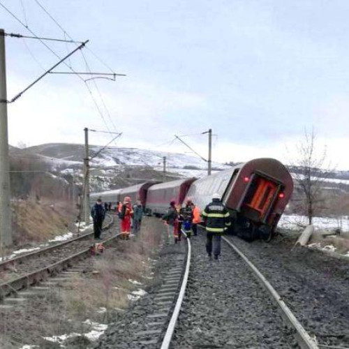 Cauza deraiului trenului din decembrie 2018 a fost o lipsă a unei bucăți de șină de cale ferată