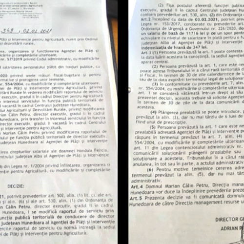 Dubla măsură a puterii: Călin Petru Marian, șef la trei instituții, într-o singură zi!