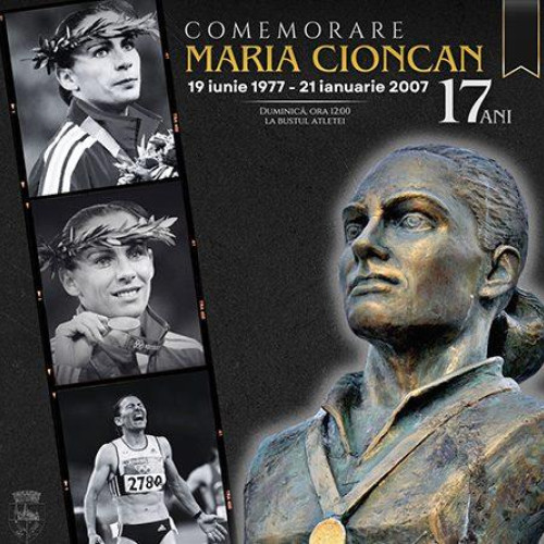 Comemorarea atletei Maria Cioncan în Hunedoara