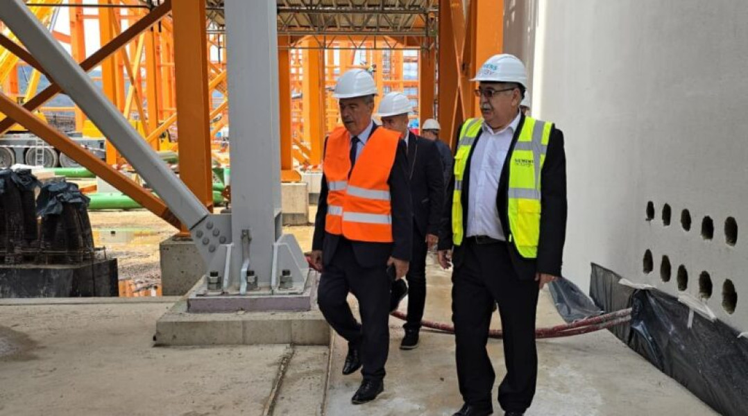 Vizită de lucru pe șantierul noii centrale electrice de la Mintia, cea mai mare investiție din România