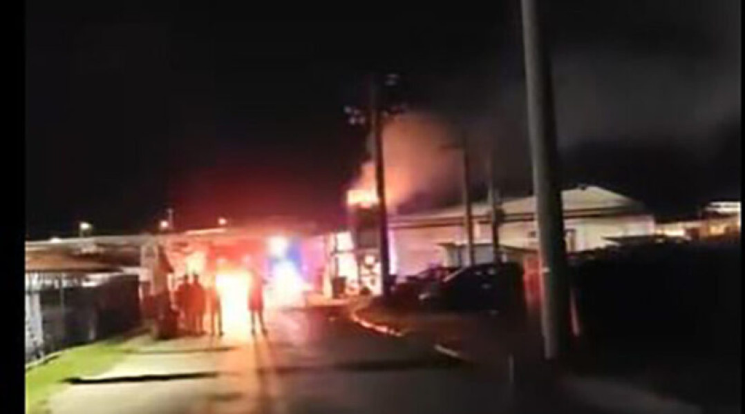 Explozie și incendiu la fabrica de lemn din Brad, fără victime