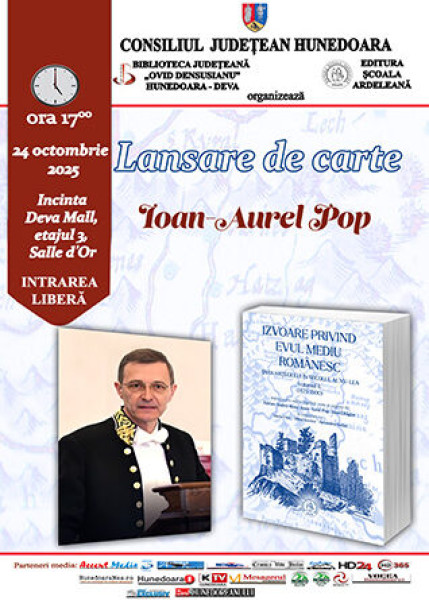 Lansare a volumului despre Țara Hațegului în Evul Mediu la Deva