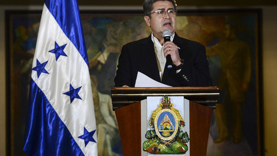 Președintele din Honduras, Juan Orlando Hernandez, acuzat de trafic internațional de droguri, riscă închisoare pe viață în SUA