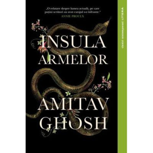 Insula Armelor" de Amitav Gosh, recomandată de Biblioteca Județeană Hunedoara Deva pentru pasionații de aventură - Roman indian distins cu premiul Jnanpith în 2018